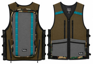 brown, rye, grey, camo, teal whatvest, backpack vest, utility vest, ski vest, snowboarding vest, best 2026-27 winter apparel, dirt bike, moto