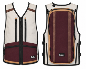 light grey off white, burgundy, tan ski snowboard backcountry utility vest, skiing snowboarding, best 2026-2027 winter apparel, whatvest, snowboard vest, ski vest, snowmobile vest, sled neck vest, snowmo, beacon, shovel, probe, big mountain freeskiing, powder guide, side country