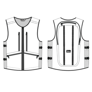 custom junior teen whatvest ski snowboard utility vest
