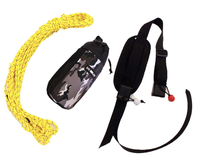 Guide's Choice Throw Bag - 60' UltraLine (1/4") - Snow Camo