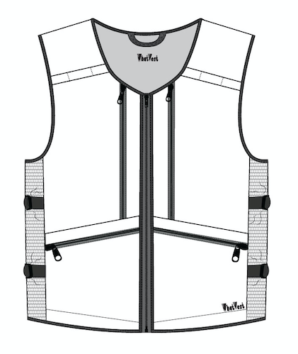 Grom Kids whatvest custom ski snowboard kids vest