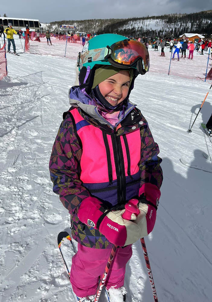 kids ski vest, children's snowboard vest backpack, whatvest, pink purple girls