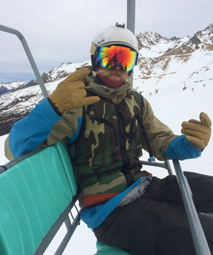 skiing in Bariloche, Argentina