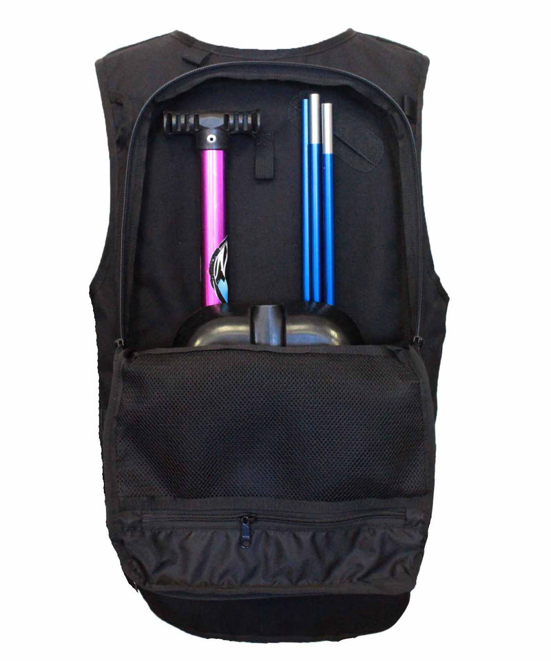 Ski Patrol WhatVest Black Utility Vest, mountain operations