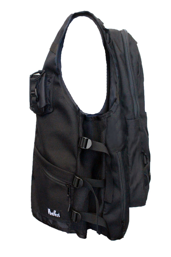 Ski Patrol WhatVest Black Utility Vest, mountain operations