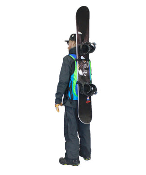 Side Hustle WhatVest - Custom - Big Hollow Designs, backcountry skiing, snowboarding, utility vest, sled vest, powder guide vest, shovel, beacon, probe, safety, snowmobile vest, powder guide vest